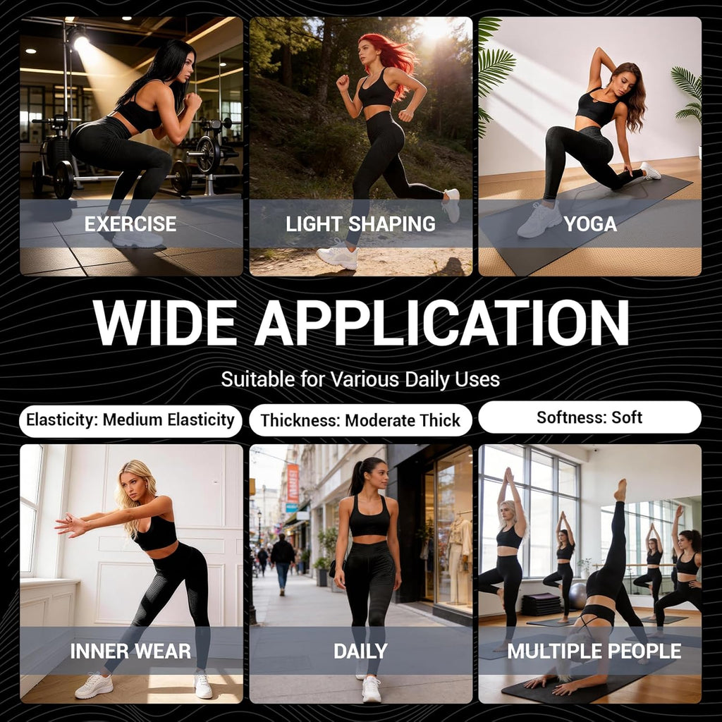 3D Compression Leggings Women, High Waist anti Cellulite Leggings, Workout Bum Scrunch Butt Lift Leggings, Gym Trousers Womens
