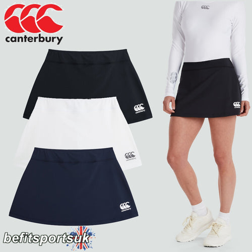 CANTERBURY WOMENS SPORTS SKORT LADIES TENNIS HOCKEY SKIRT SHORTS 6 8 10 12 14 16